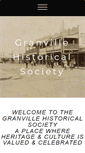 Mobile Screenshot of granvillehistorical.org.au